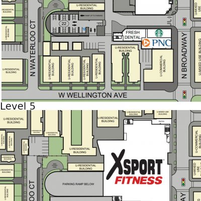 3030 North Broadway plan - map of store locations