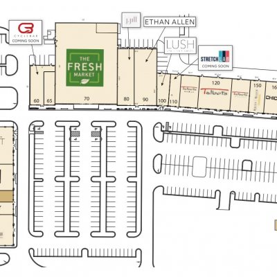 Abercorn Walk plan - map of store locations