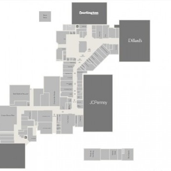 Alexandria Mall plan - map of store locations