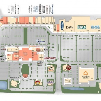 Algonquin Commons plan - map of store locations