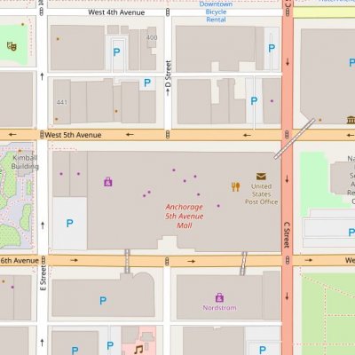 Anchorage 5th Avenue Mall plan