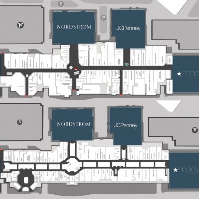 Arden Fair plan - map of store locations