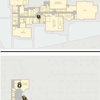 Arnot Mall plan - map of store locations