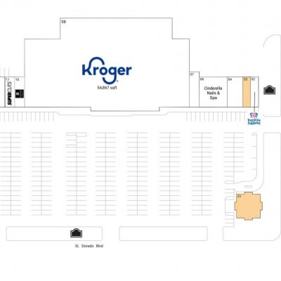 Bay Forest plan - map of store locations