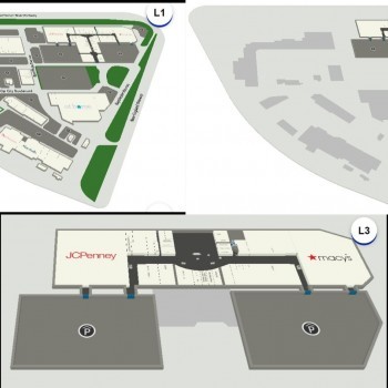 Bay Plaza Shopping Center plan - map of store locations