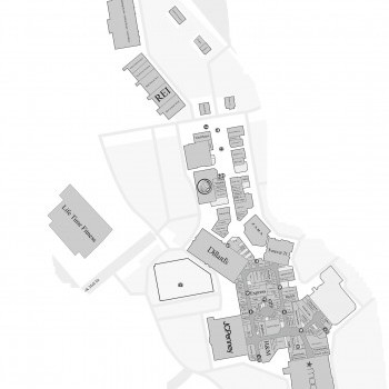 Baybrook Mall plan - map of store locations