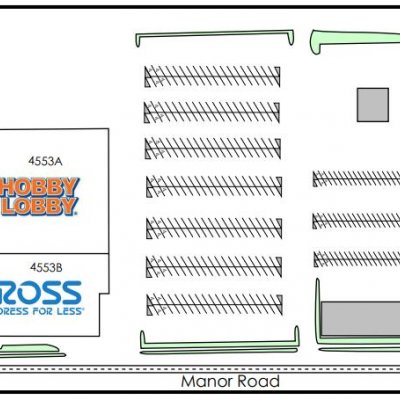 Baytown Village plan - map of store locations