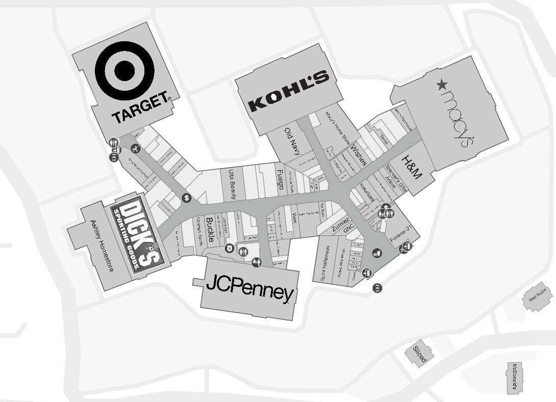 Bellis Fair Mall Map Bellis Fair Mall (77 Stores) - Shopping In Bellingham, Washington Wa 98226  - Mallscenters