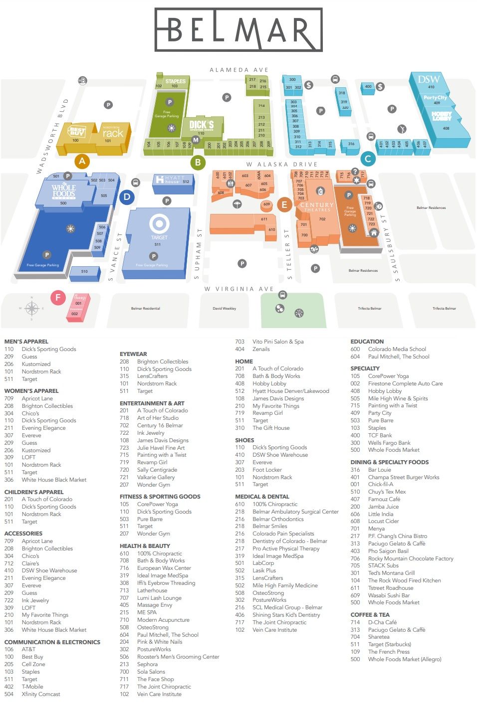Colorado Mills Mall Map - Microsoft Store Located In King Of Prussia Pennsylvania Pa King Of ...