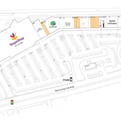 Bennetts Mills Plaza plan - map of store locations