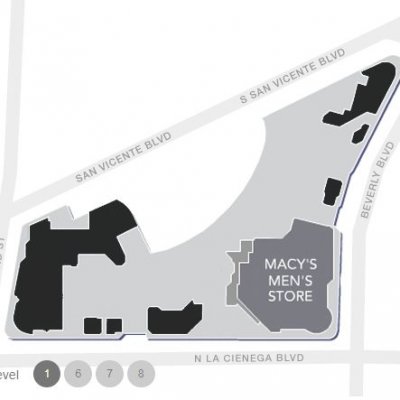 Beverly Center (104 stores) - shopping 