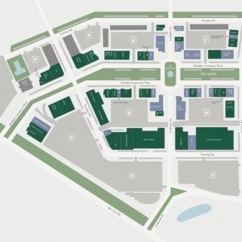 Birkdale Village plan - map of store locations