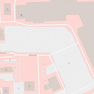 Bolingbrook Commons plan - map of store locations