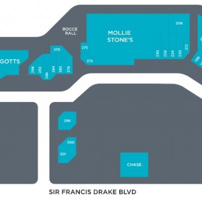 Bon Air Center plan - map of store locations