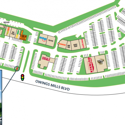 Boulevard Shops plan - map of store locations