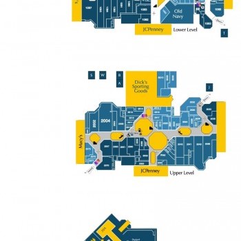 Burnsville Center plan - map of store locations