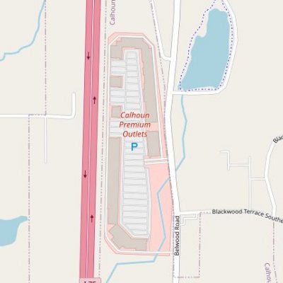 Calhoun Outlet Marketplace plan