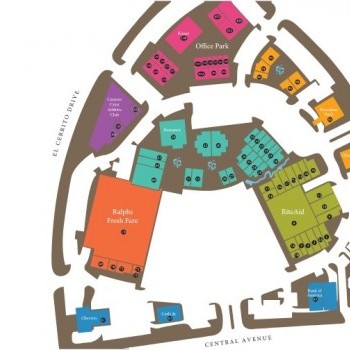 Canyon Crest Towne Centre plan - map of store locations