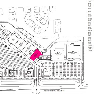 Carillon Place plan - map of store locations