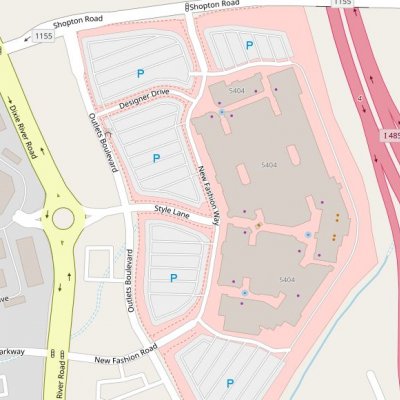 Carolina Premium Outlets plan