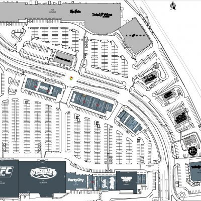 Centennial Gateway plan - map of store locations