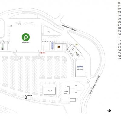 Chelsea Place plan - map of store locations