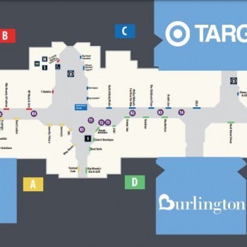 Chesapeake Square plan - map of store locations