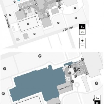 Chula Vista Center plan - map of store locations