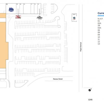 Circle Center plan - map of store locations
