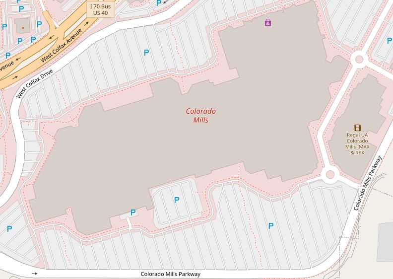 Colorado Mills Mall Map 2020 - Frederick The Professionals Lakewood Co : Google maps walking map ...