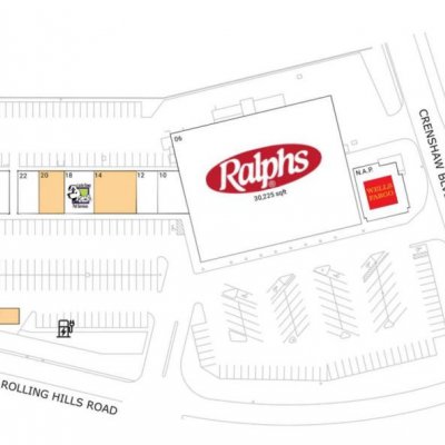 Country Hills Shopping Center plan - map of store locations