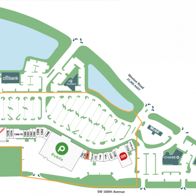 Country Isles Plaza plan - map of store locations