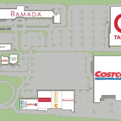 East Hanover Plaza plan - map of store locations