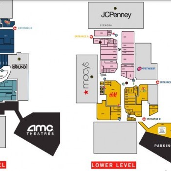 Eastridge plan - map of store locations