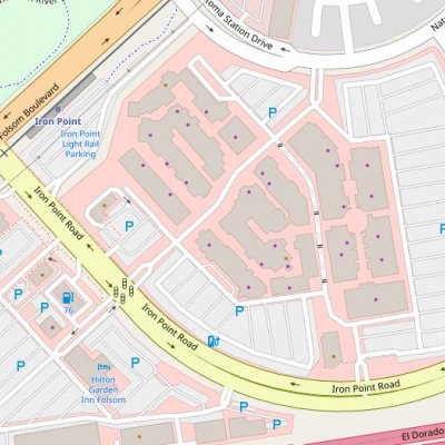 Folsom Premium Outlets plan