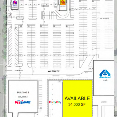 Fremont Plaza plan - map of store locations