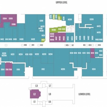 Greenbriar Mall plan - map of store locations