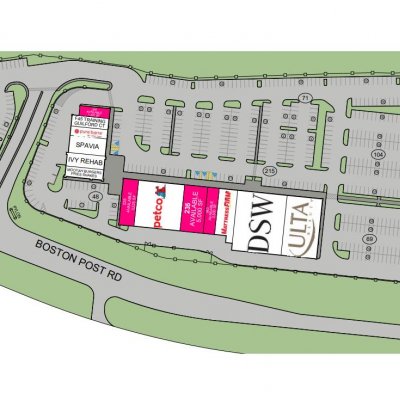 Guilford Commons plan - map of store locations