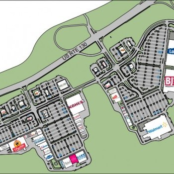 Hamilton Marketplace plan - map of store locations