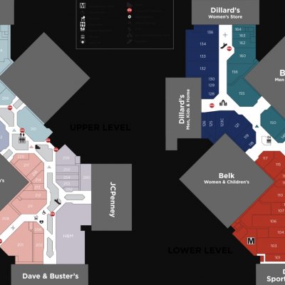 Hamilton Place Mall Map Hamilton Place (203 Stores) - Shopping In Chattanooga, Tennessee Tn 37421 -  Mallscenters