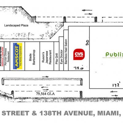 Higate Square plan - map of store locations
