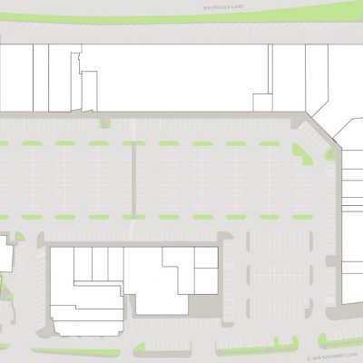 Hillside Village Shopping Center plan - map of store locations