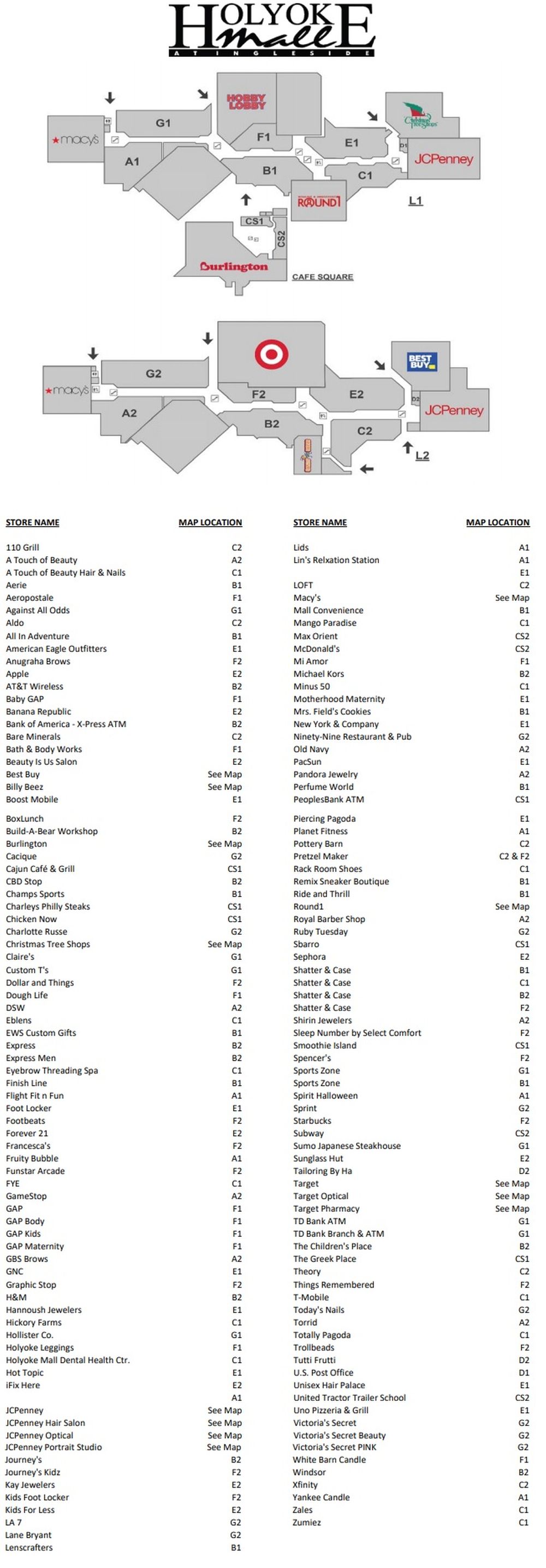 clarks locations ma