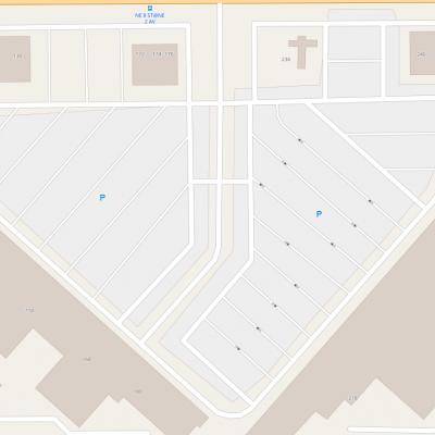 Homestead Plaza plan - map of store locations