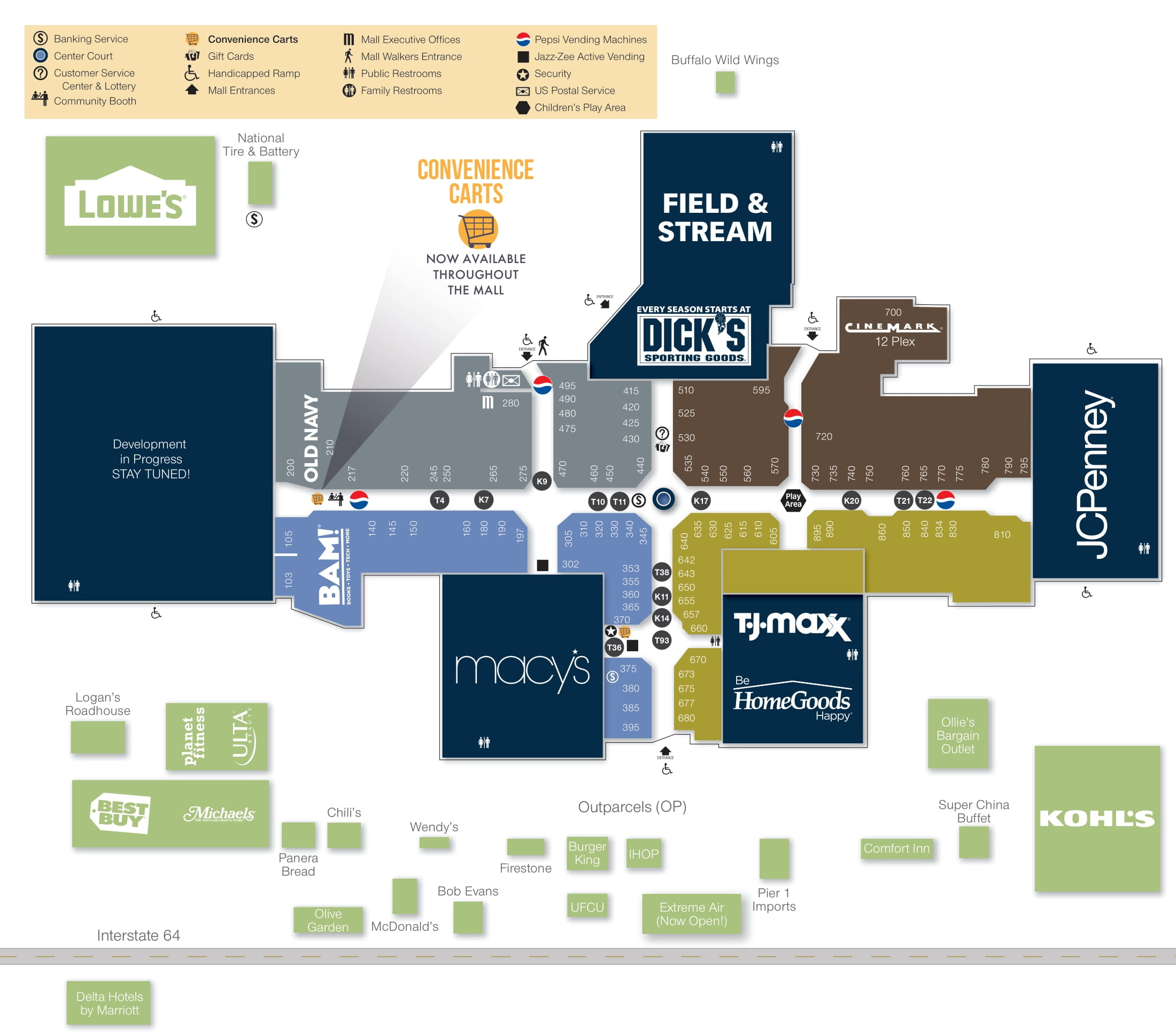Huntington Mall Map Of Stores