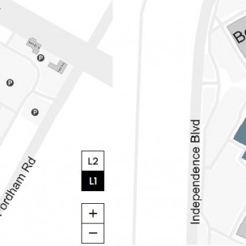 Independence Mall North Carolina plan - map of store locations