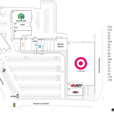 Ivyridge plan - map of store locations