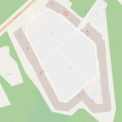 Jackson Premium Outlets plan - map of store locations