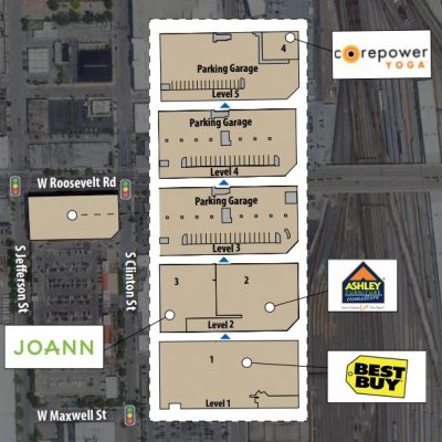 Joffco Square plan - map of store locations