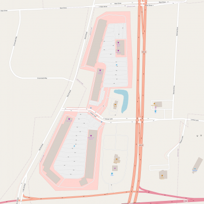 Johnson Creek Premium Outlets plan - map of store locations